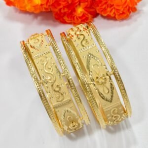 Article No BS01GG93A One Gram Gold Forming Jewellery at Bharat Sourcings